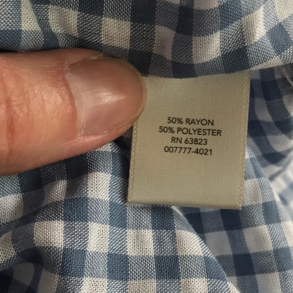 BUTTON DOWN BLOUSE - Picture 6 of 6
